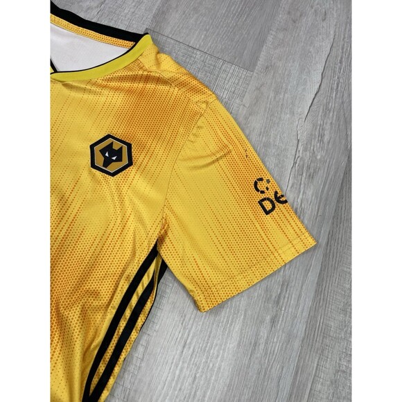 Adidas Wolverhamptom Wanderers Football Jersey #15 Santiago Distressed Large N - Picture 7 of 11
